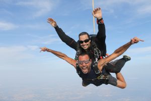 Saut en parachute